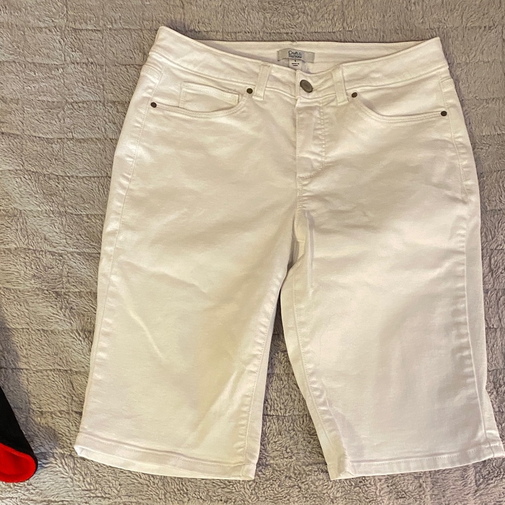 Womens white shorts